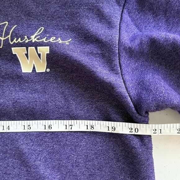Champion UW Huskies Purple 1/4 Zip Sweatshirt Men’s/Women’s Medium - Picture 9 of 10